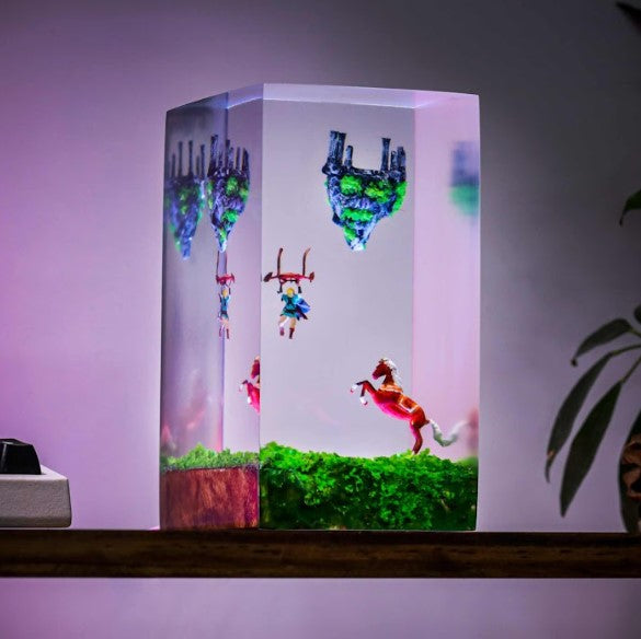 TOTK's Sky Islands in The Legend of Zelda Epoxy Lamp Ver 2