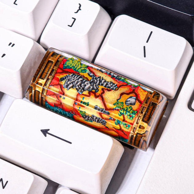 The Lord of the Rings Map Shift Keycap – Egoartbyvan