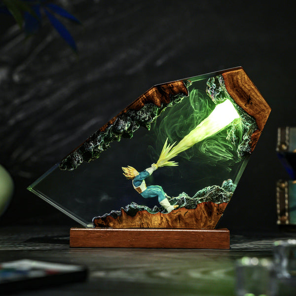 Vegeta Dragon Ball Epoxy Lamp