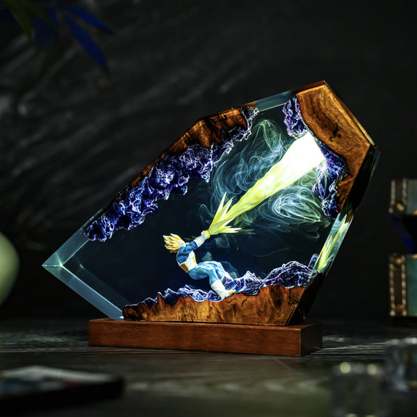 Vegeta Dragon Ball Epoxy Lamp