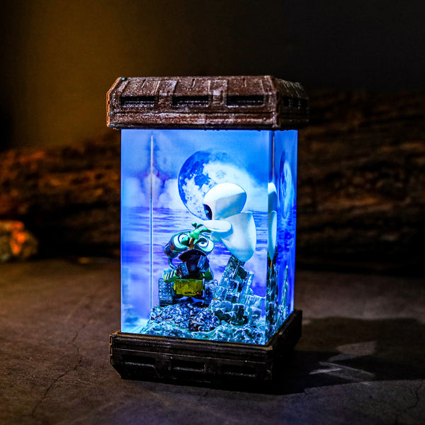 Wall-E and Eve Night Light