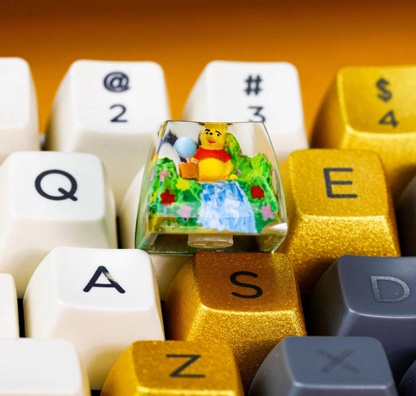 Winnie the Pooh artisan keycap