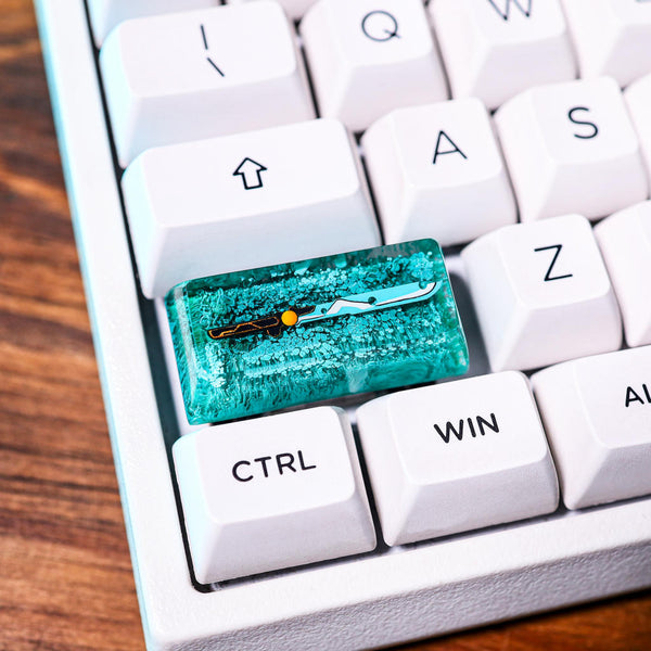 Zelda Guardian Sword Backspace Keycap