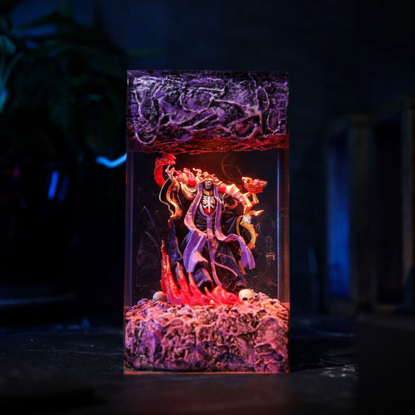 Alastor and Vox Hazbin Hotel Lamp
