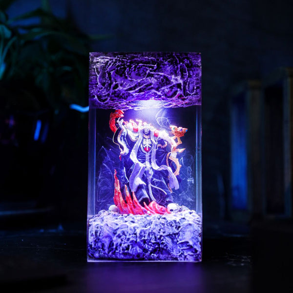 Alastor and Vox Hazbin Hotel Lamp