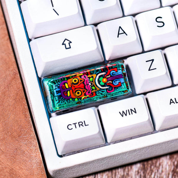 Aztec Totem Artisan Keycap