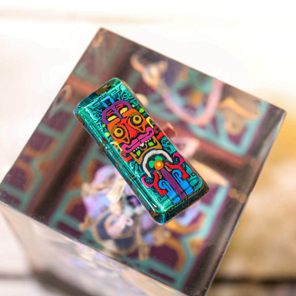 Aztec Totem Artisan Keycap