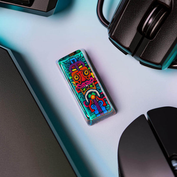 Aztec Totem Artisan Keycap
