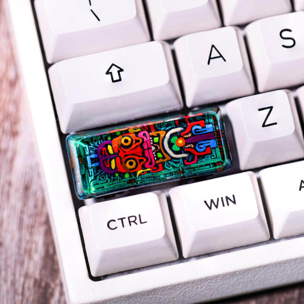 Aztec Totem Artisan Keycap