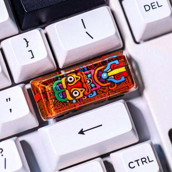 Aztec Totem Artisan Keycap