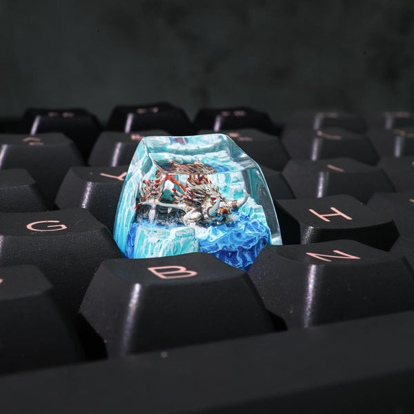 Bewilderbeast from How to Train Your Dragon Keycap