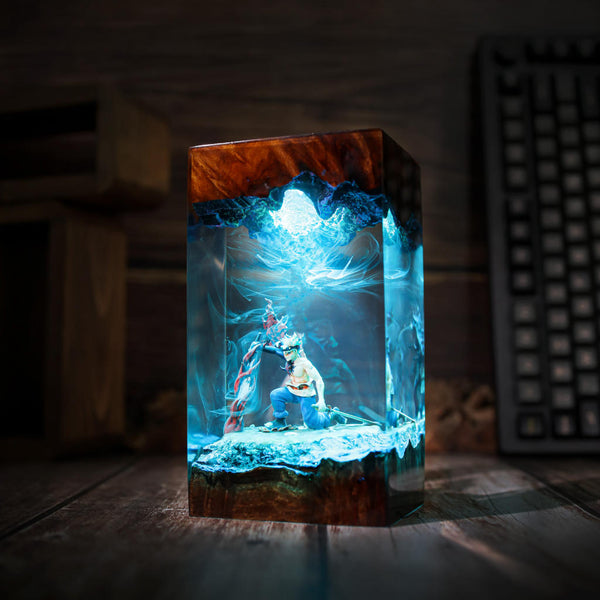 Black Asta Black Clover Lamp