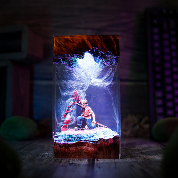 Black Asta Black Clover Lamp