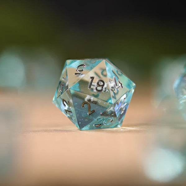 Blue Ocean DND Resin Dice