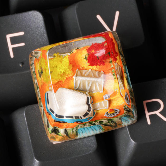 Camper Van Artisan Keycap
