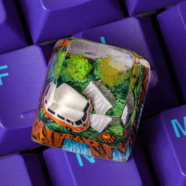 Camper Van Artisan Keycap