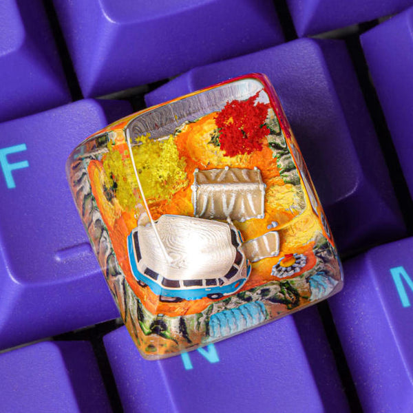Camper Van Artisan Keycap