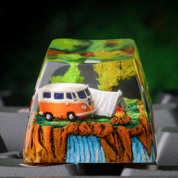 Camper Van Artisan Keycap
