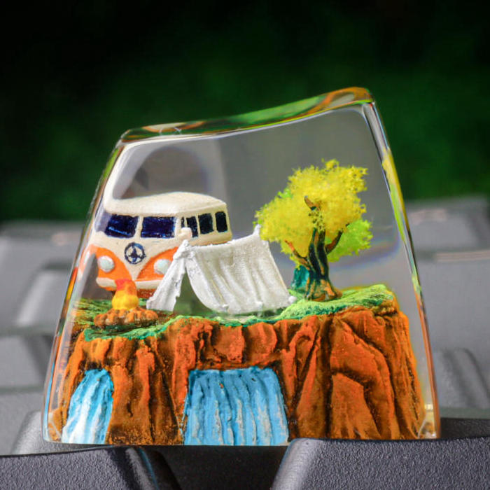 Camper Van Artisan Keycap
