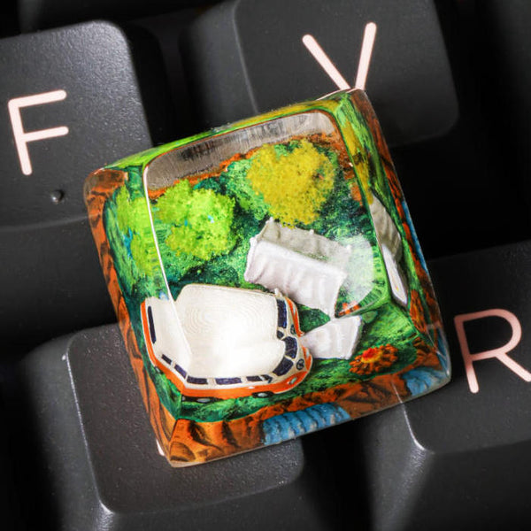 Camper Van Artisan Keycap