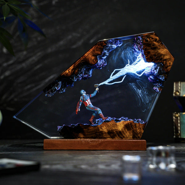 Captain America Thunder Lightning Lamp Ver 2