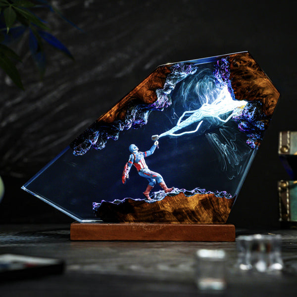 Captain America Thunder Lightning Lamp Ver 2