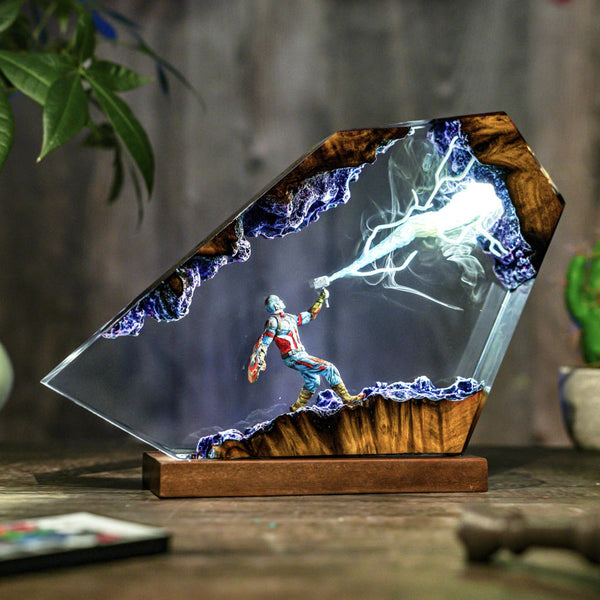 Captain America Thunder Lightning Lamp