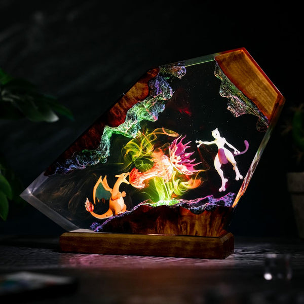 Charizard vs Mewtwo Pokémon Lamp