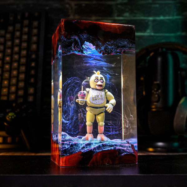 Halloween Foxy Fnaf Epoxy Lamp