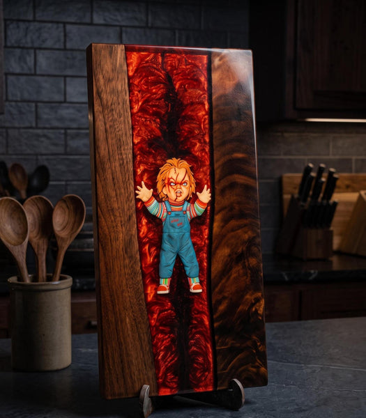 Chucky Child's Play Halloween Serving Board