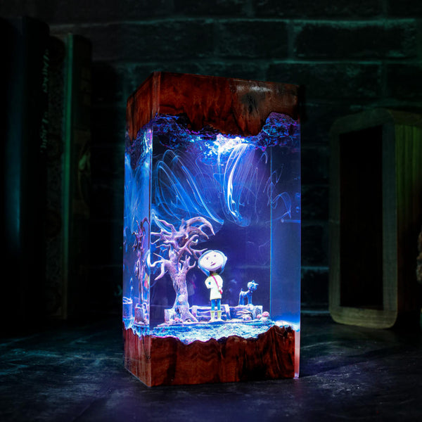 Coraline and Cat Night Light