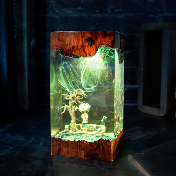 Coraline and Cat Night Light