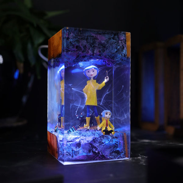 Coraline Epoxy Night Light Ver 2