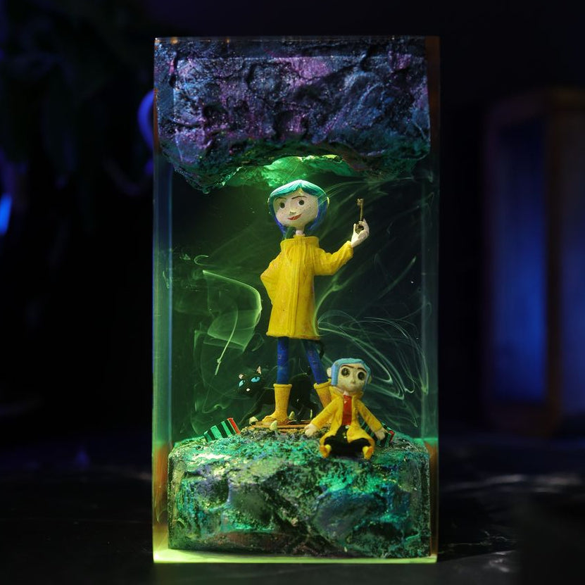 Coraline Epoxy Night Light Ver 2