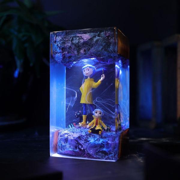 Coraline Epoxy Night Light Ver 2