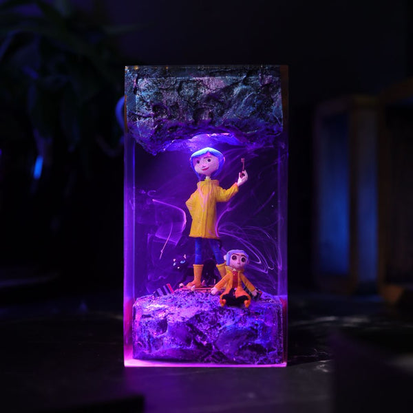Coraline Epoxy Night Light Ver 2