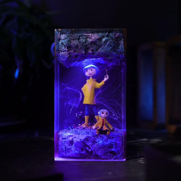 Coraline Epoxy Night Light Ver 2