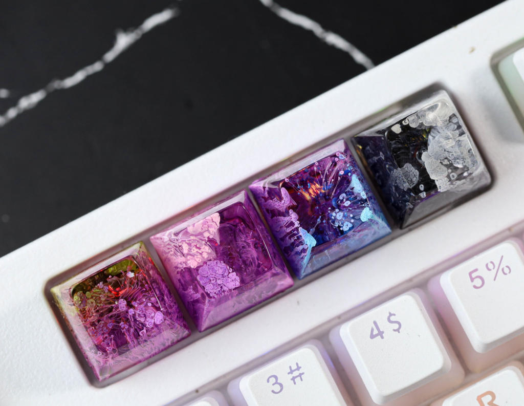 Custom Color Keycaps Custom color artisan keycap – Egoartbyvan