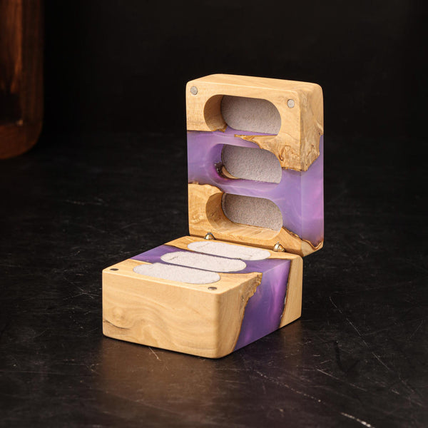 Custom Triple Ring Box