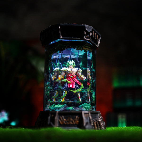 Dragon Ball Z Broly Super Saiyan Chamber Lamp