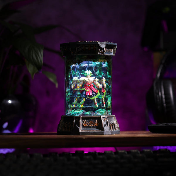 Dragon Ball Z Broly Super Saiyan Chamber Lamp