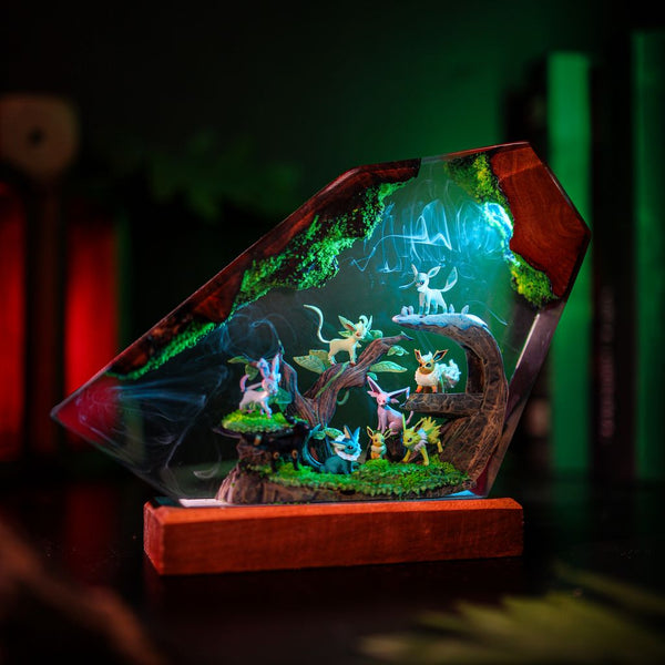 Eevee Evolution Family Pokémon Night Light