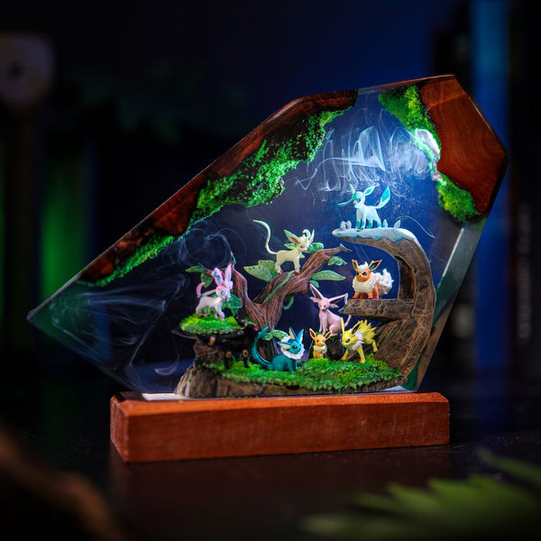 Eevee Evolution Family Pokémon Lamp