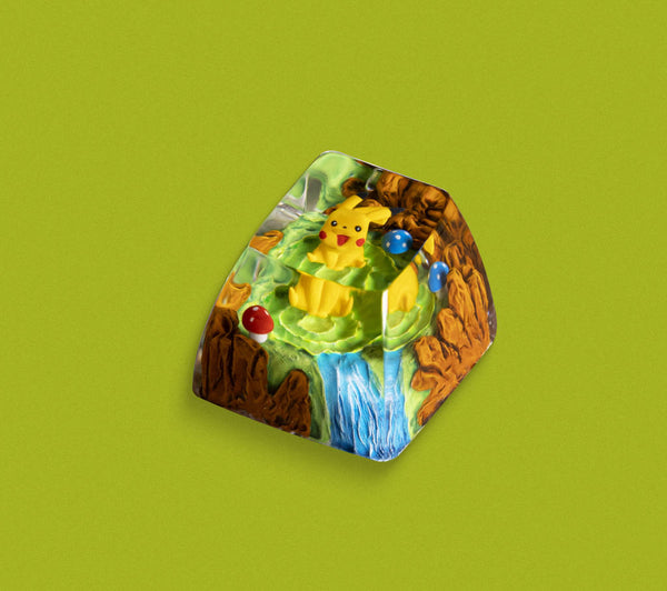 Electric Pikachu Keycap