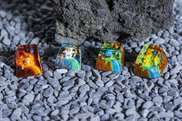Electric Pikachu Keycap