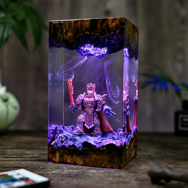 Emperor of The Mankind Warhammer Lamp