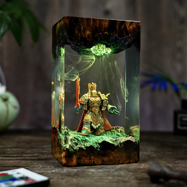 Emperor of The Mankind Warhammer Lamp