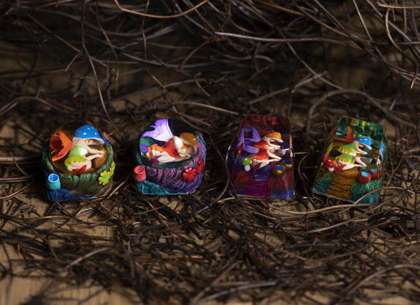 Fairy artisan keycaps