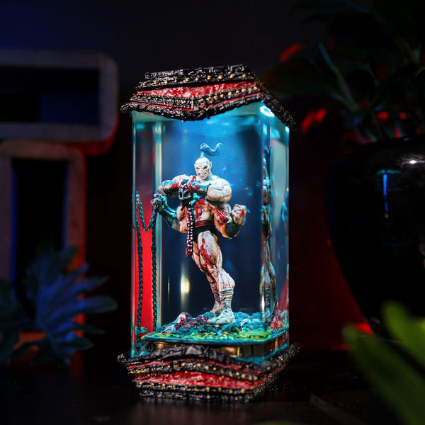 Four-Arm Warrior Epoxy Night Light