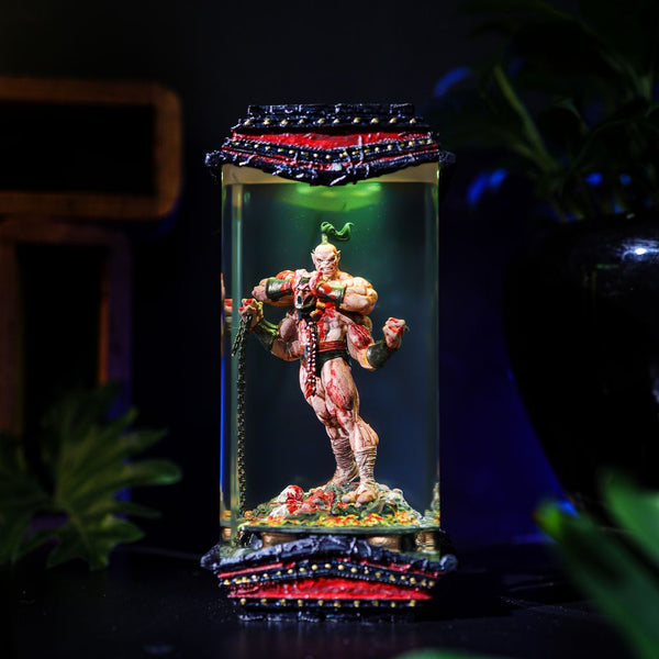 Four-Arm Warrior LED Table Lamp